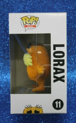 FUNKO POP BOOKS DR. SUESS #11 LORAX (FLOCKED SDCC 2017) VINYL