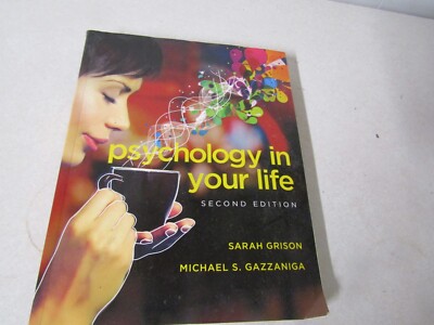 BOOK SOFTBACK PSYCHOLOGY IN YOUR LIFE SECOND EDITION SARAH GRISON