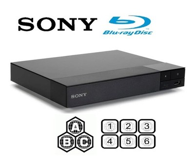 SONY BDP-S1700U ALL REGION FREE BLU-RAY DVD PLAYER - ZONE A B C
