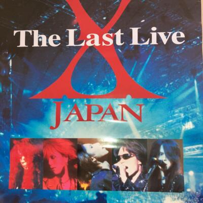 X JAPAN poster The Last Live 1997 hide YOSHIKI TOSHI PATA TAIJI