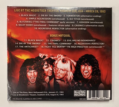 Slayer - Enter The Slayer CD American Thrash Metal Band Limited