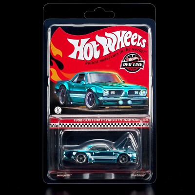 2024 Hot Wheels RLC Exclusive '68 Custom Plymouth Barracuda BB13