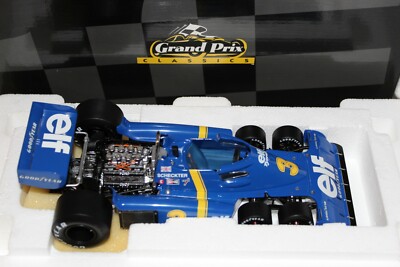 Exoto Grand Prix MiniCar 1976 Tyrrell Ford P34 1/18 6 Wheel