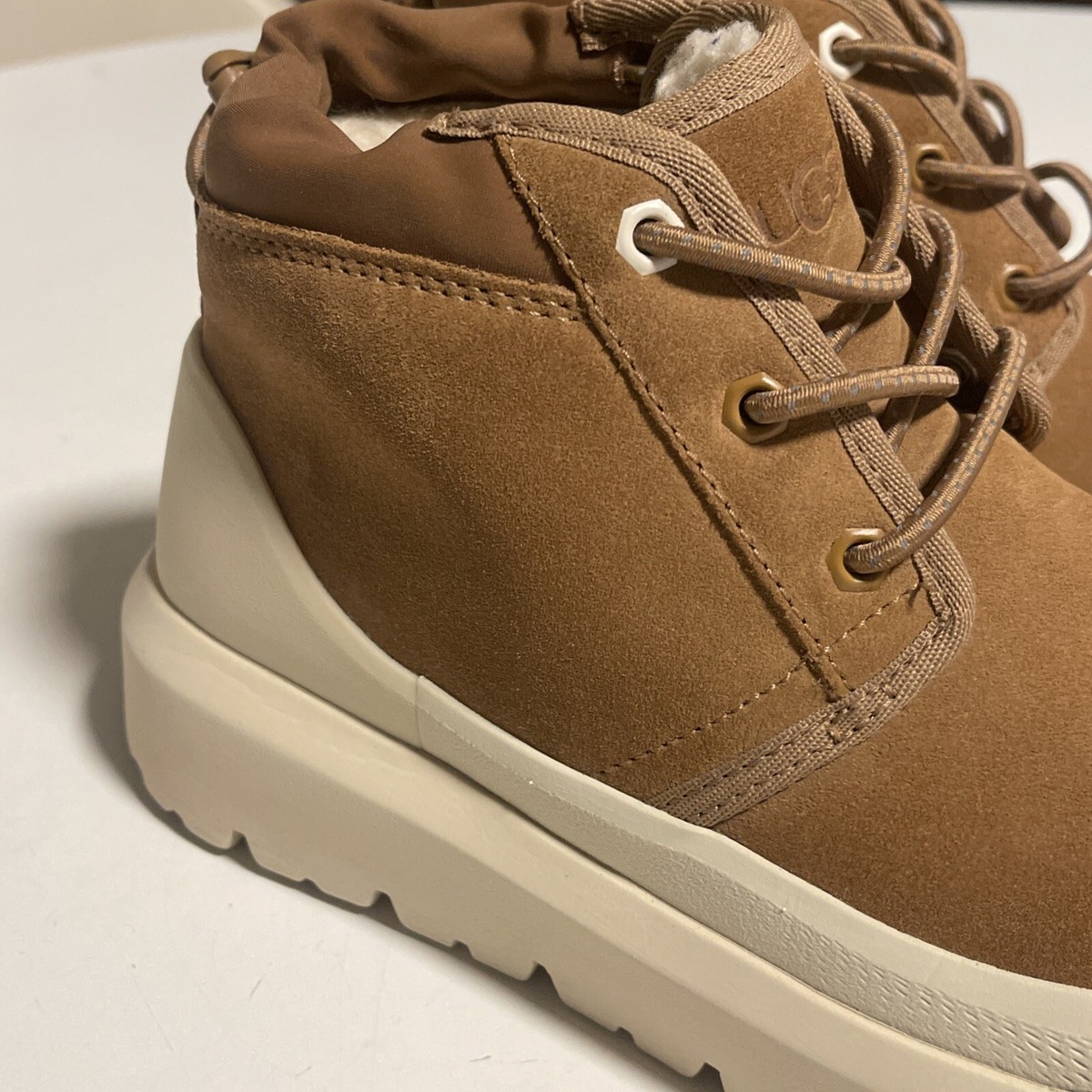 UGG NEUMEL WEATHER HYBRID CHESTNUT / WHITECAP ALL GENDER BOOTS