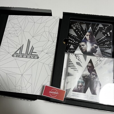 BIGBANG ALIVE CD + 2DVD + 58P PHOTO BOOK Limited Edition USED