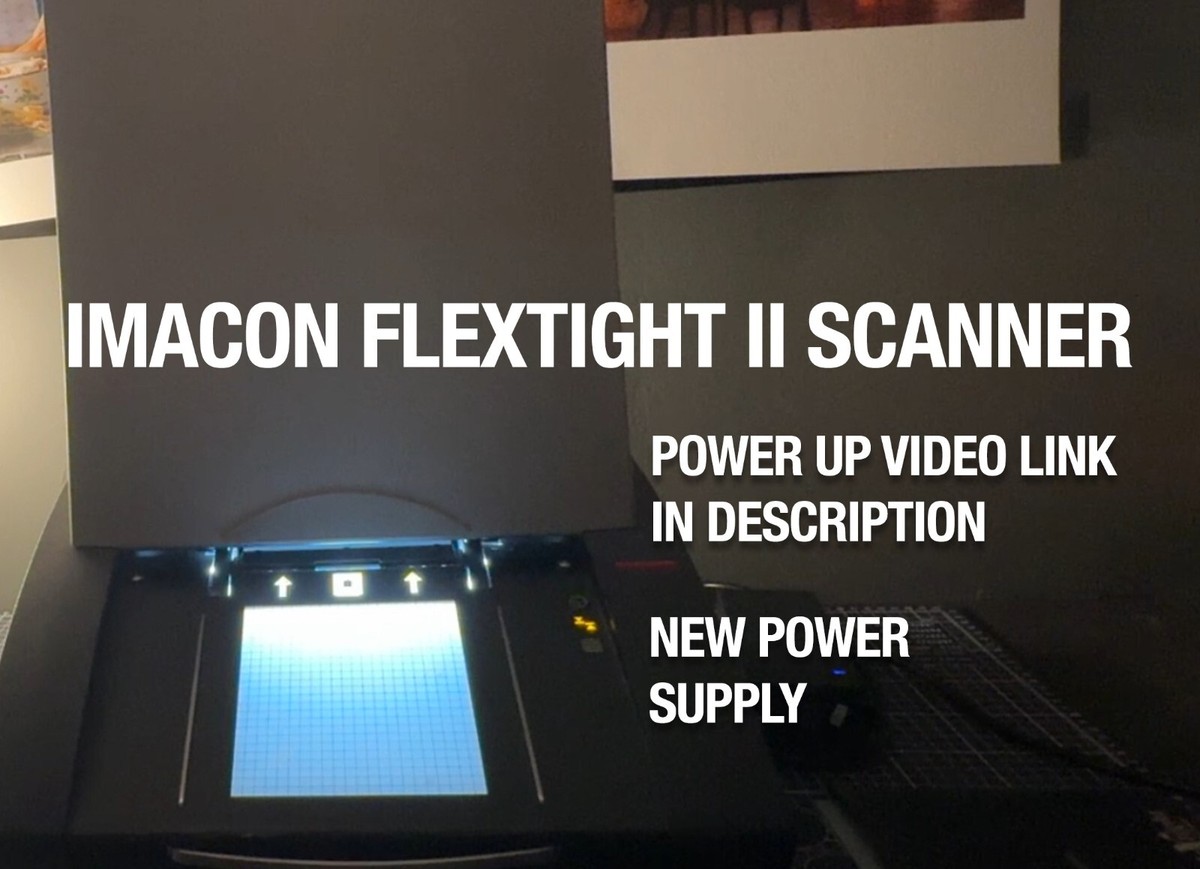 Imacon Flextight Photo Scanner Photo Scanner Hasselblad W/Manual +