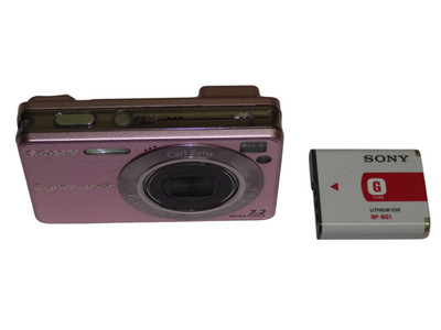 Sony Cybershot DSC-W120 Pink 7.2MP Compact Digital Camera 4x zoom