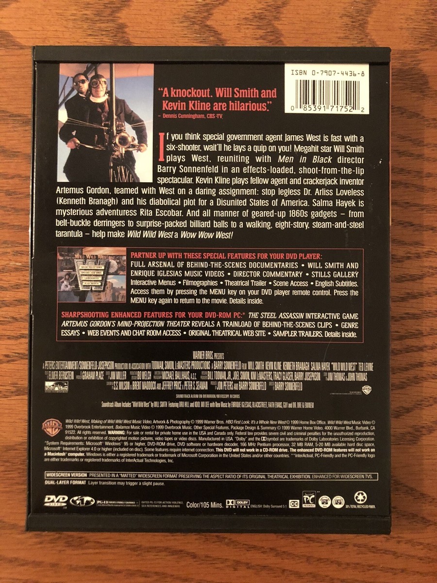Wild Wild West (DVD, 1999) 85391717522| eBay
