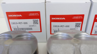 13010-PCT-000 HONDA CIVIC TYPE-R EK9 B16B GENUINE PISTON 4 PEACE