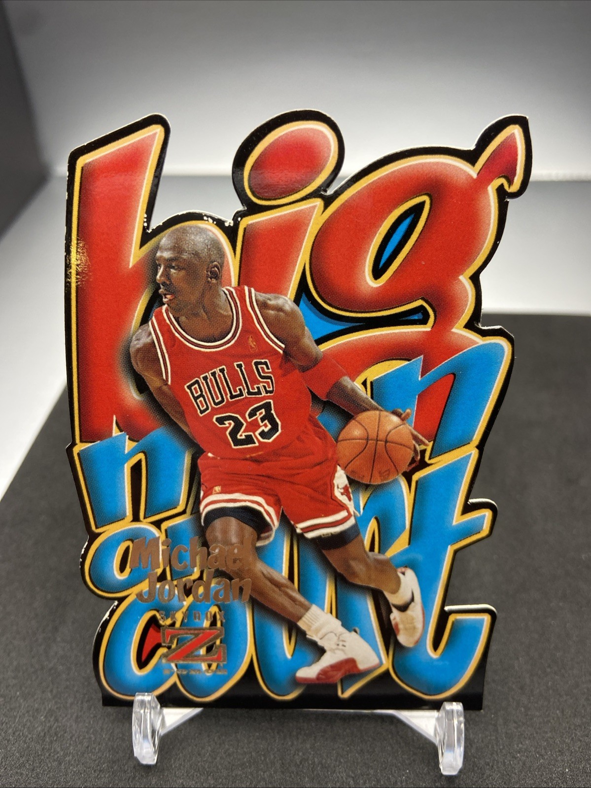 Michael Jordan 1996 Skybox Z-Force #4 Big Men on Court Price Guide