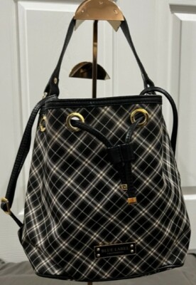 Burberry Blue Label Crestbridge Handbag/ Shoulder bag Black | eBay