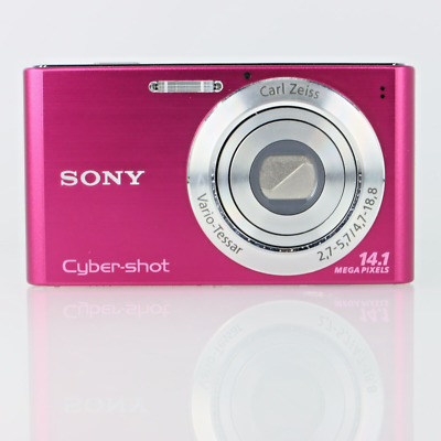 SONY Digital Camera Pink Cyber-shot DSC-W320 14.1 MP 3.0x Optical