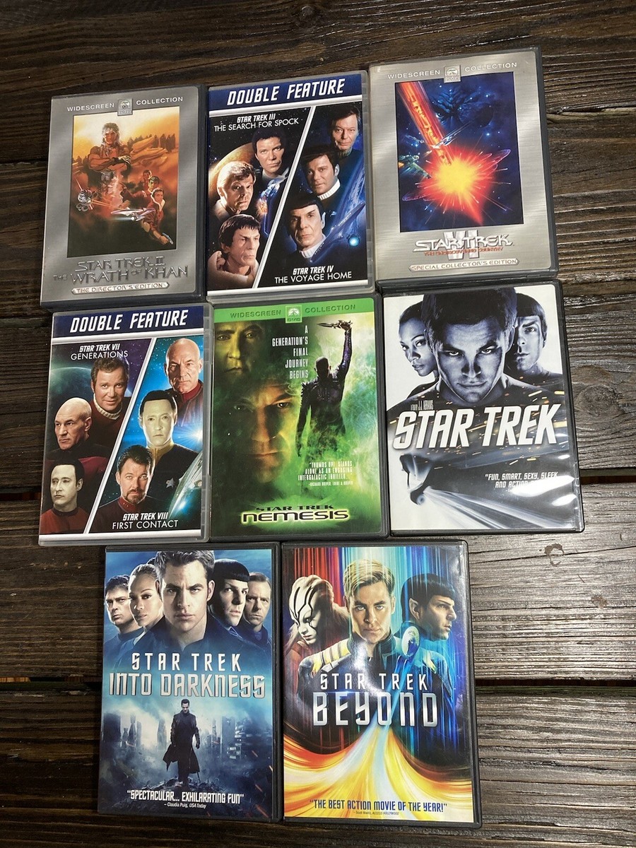 Lot Of Star Trek Movies Dvd | eBay