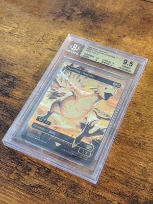 2025 Final Fantasy #0551F Traveling Chocobo Gold Foil 15/77 BGS