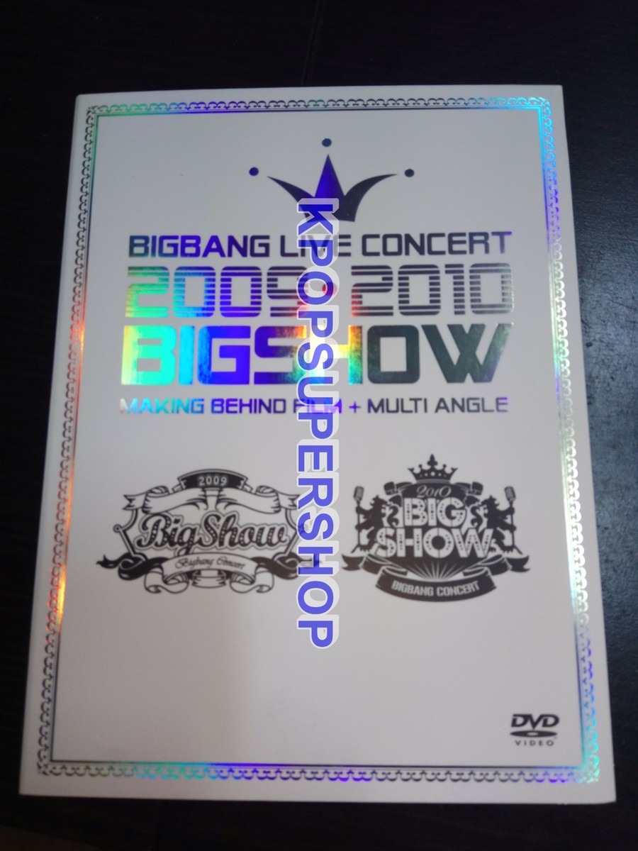 BIGBANG 2009-2010 Big Show Making DVD & Book Special Package Japan