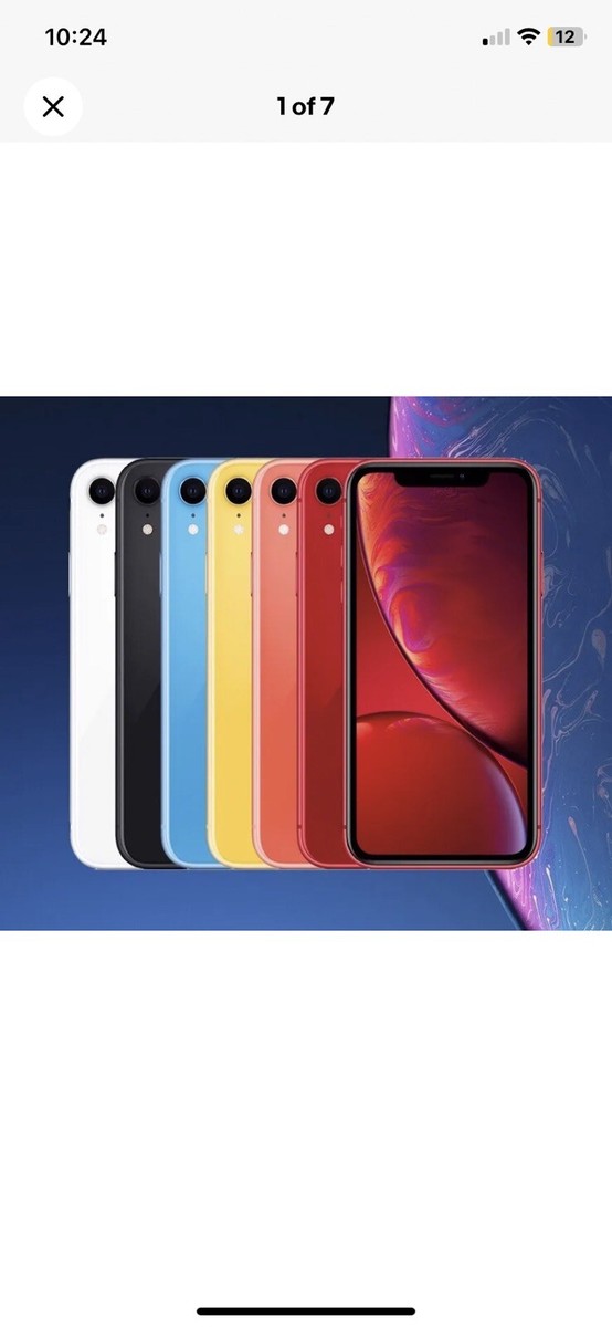 Apple iPhone XR 64GB 128GB 256GB 4G LTE 4.7 Verizon Unlocked T