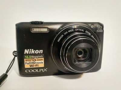 Nikon COOLPIX S6800 16.0MP Digital Camera - Black for sale online