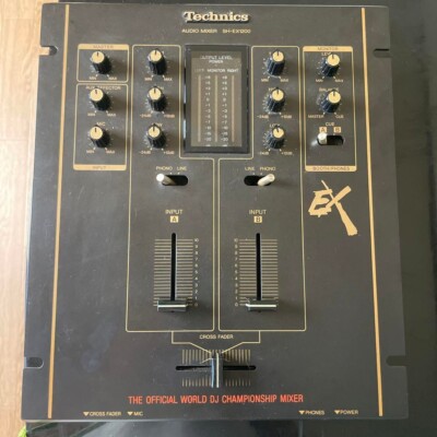 Technics SH-EX1200 Audio Mixer DJ Mixer Black Used 100V | eBay