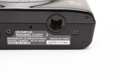 Olympus Stylus VG-180 Black 5x Wide Zoom Digital Camera from Japan