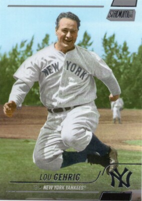 2022 Stadium Club #4 Lou Gehrig Baseball Card | eBay