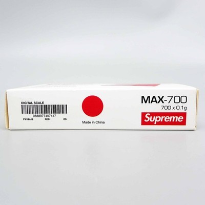 Supreme X AWS Max-700 Digital Scale RED from Japan NEW | eBay