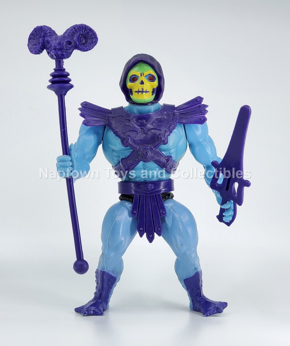 MOTU ORIGINAL SKELETOR Figure COMPLETE Taiwan HALF BOOT VARIANT
