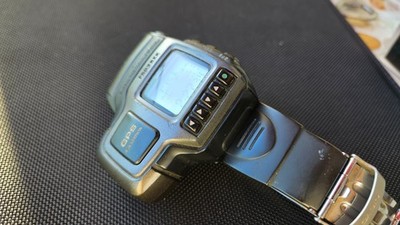 RARE 1st GPS Casio Protrek Digital Navigation Prt-1 Vintage Watch