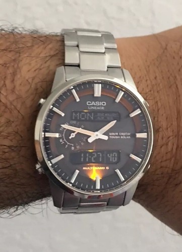 Casio Lineage Men's Black Watch - LCWM600D1BJF for sale online | eBay