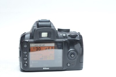 Nikon D3000 DSLR Camera Body W/ AF-S 18-55mm VR Lens 33 | eBay