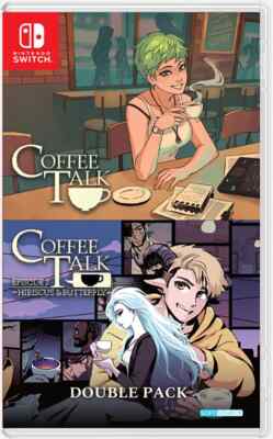Coffee Talk 1 & 2 Double Pack Switch Brand New Game [2023 Visual