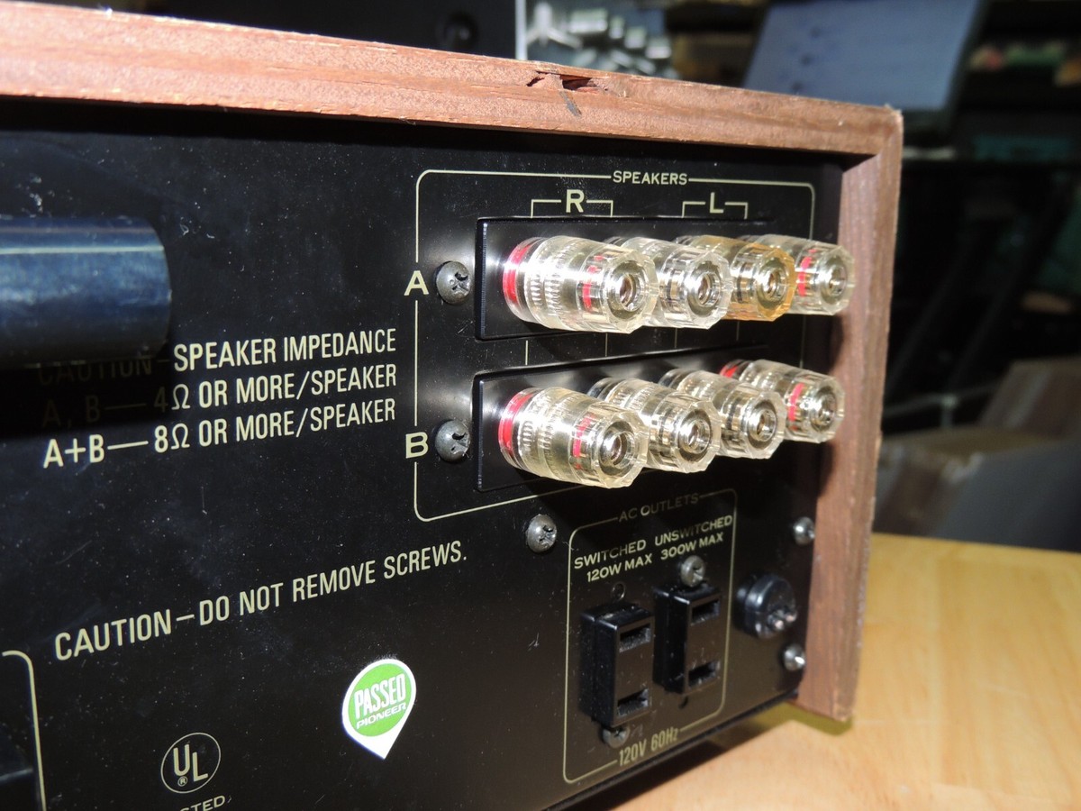 Pioneer SX-636 SX-737 Speaker Binding Post Brand New Replacement