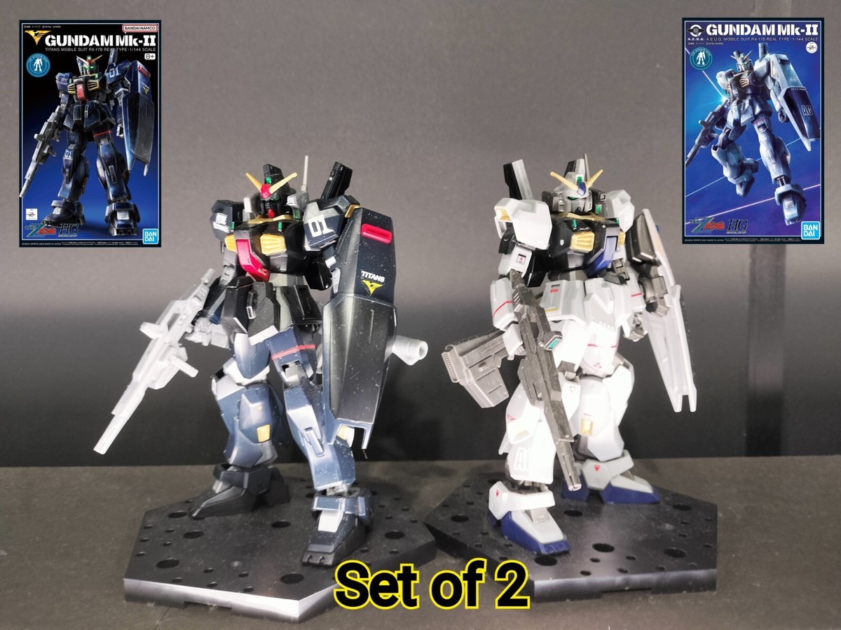 HG 1/144 Gundam Mk-II (21st CENTURY REAL TYPE Ver.)&(Titans