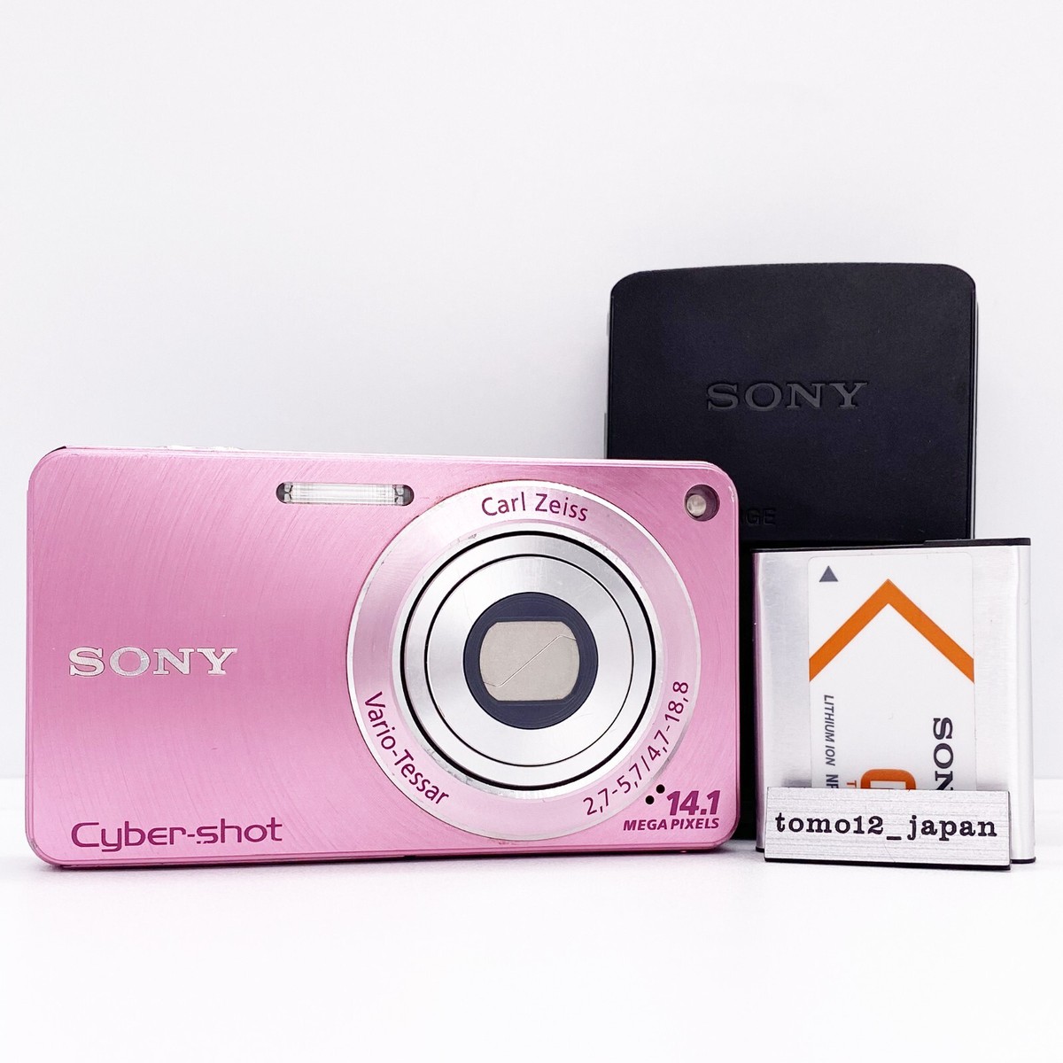 Sony Cyber-shot DSC-W350 Pink 14.1MP 4x Zoom Digital Camera