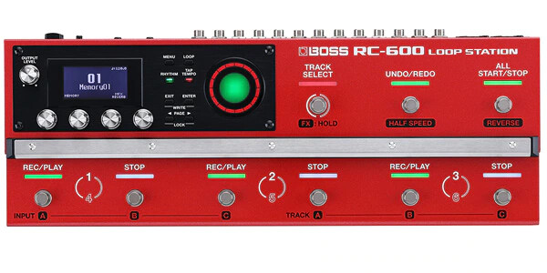 BOSS RC-600 Loop Station Looper Sequencer Electric Guitar Effect