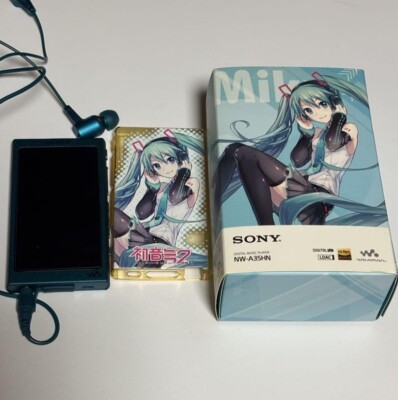 SONY NW-A35HN 初音ミクデザイン デジタルオーディオプレーヤー SONY