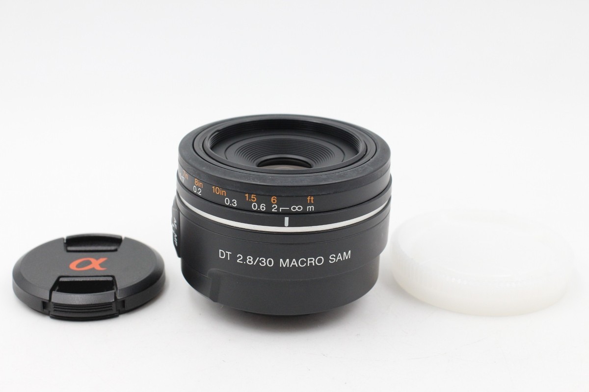 Mint ] SONY DT 30mm F2.8 MACRO SAM SAL30M28 A-mount JAPAN #14466