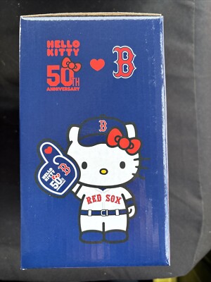 2024 Hello Kitty 50th Anniversary Bobblehead Boston Red Sox SGA