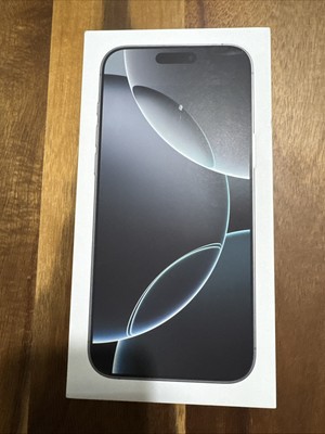 Apple iPhone 16 Pro Max 256 GB White Titanium Factory Unlocked E