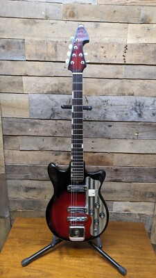 Teisco ET-200 Rare 6x2 Red Vintage MIJ Electric Guitar | eBay