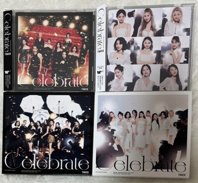 TWICE Japan 4th Album Celebrate Complete set of 37 No Photo cards