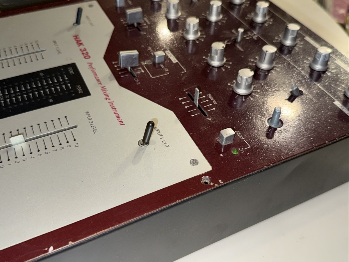 Ecler HAK 320 DJ Mixer Audio audiophile record player turntable