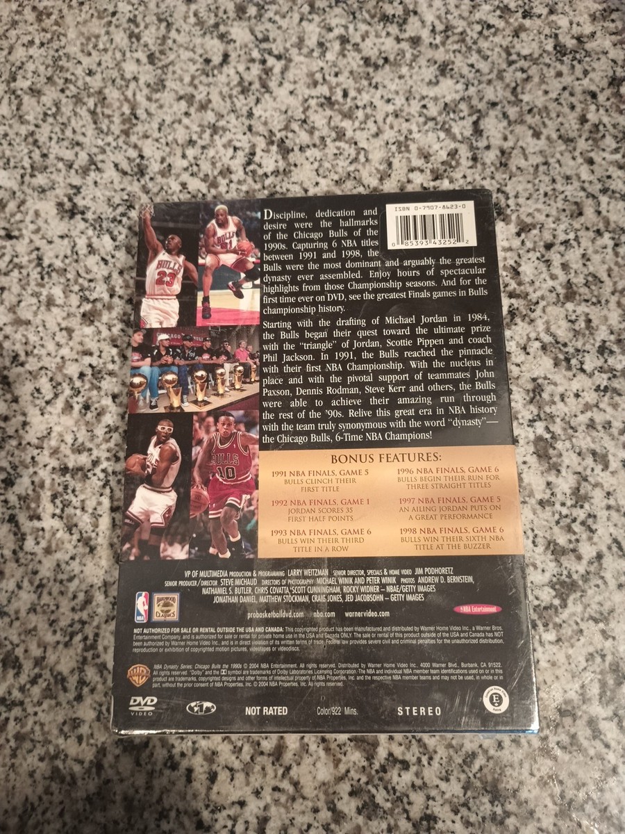 スポーツ・フィットネス CHICAGO BULLS THE 1990s NBA DVD スポーツ