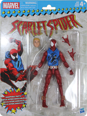 Marvel Legends Vintage Series ~ SCARLET SPIDER ACTION FIGURE