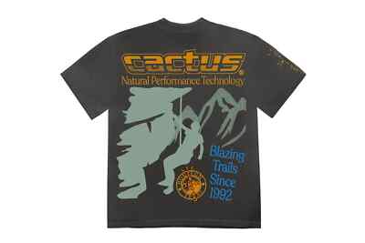 Travis Scott Cactus Trails Path Tee Washed Black (CJNT-SS06) Men's