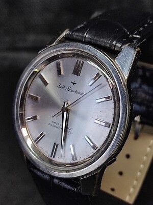 Vintage Seiko Sportmatic Automatic 17 Jewels Watch 6601-8930 From