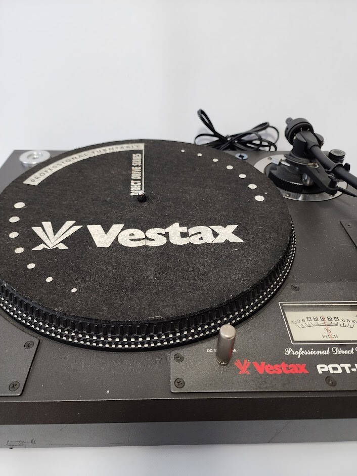 Vestax PDT 5000 Turntable Dj Black Direct Player Black | eBay