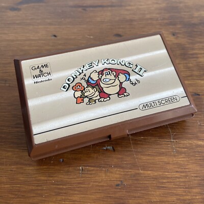 Nintendo Game & And Watch Donkey Kong II 2 1983 Multi Screen