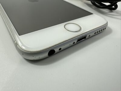 Apple iPhone 6s - 64GB - Silver A1633 (CDMA + GSM) Cell Smart