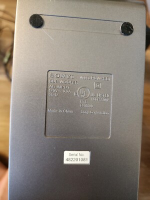 SONY Vaio Computer Speaker Sound System PCVA-SB1 & VGP-SP1