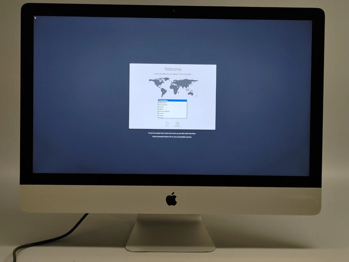 Apple iMac with Retina 5K display 2017 Release Year Apple Desktops
